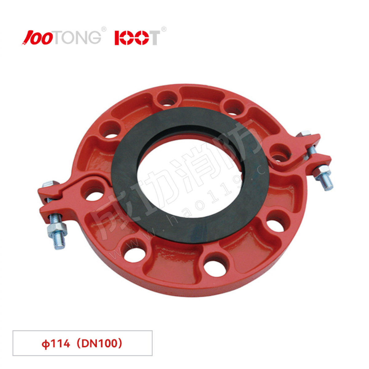 亿佰通 法兰管卡 φ114（DN100）