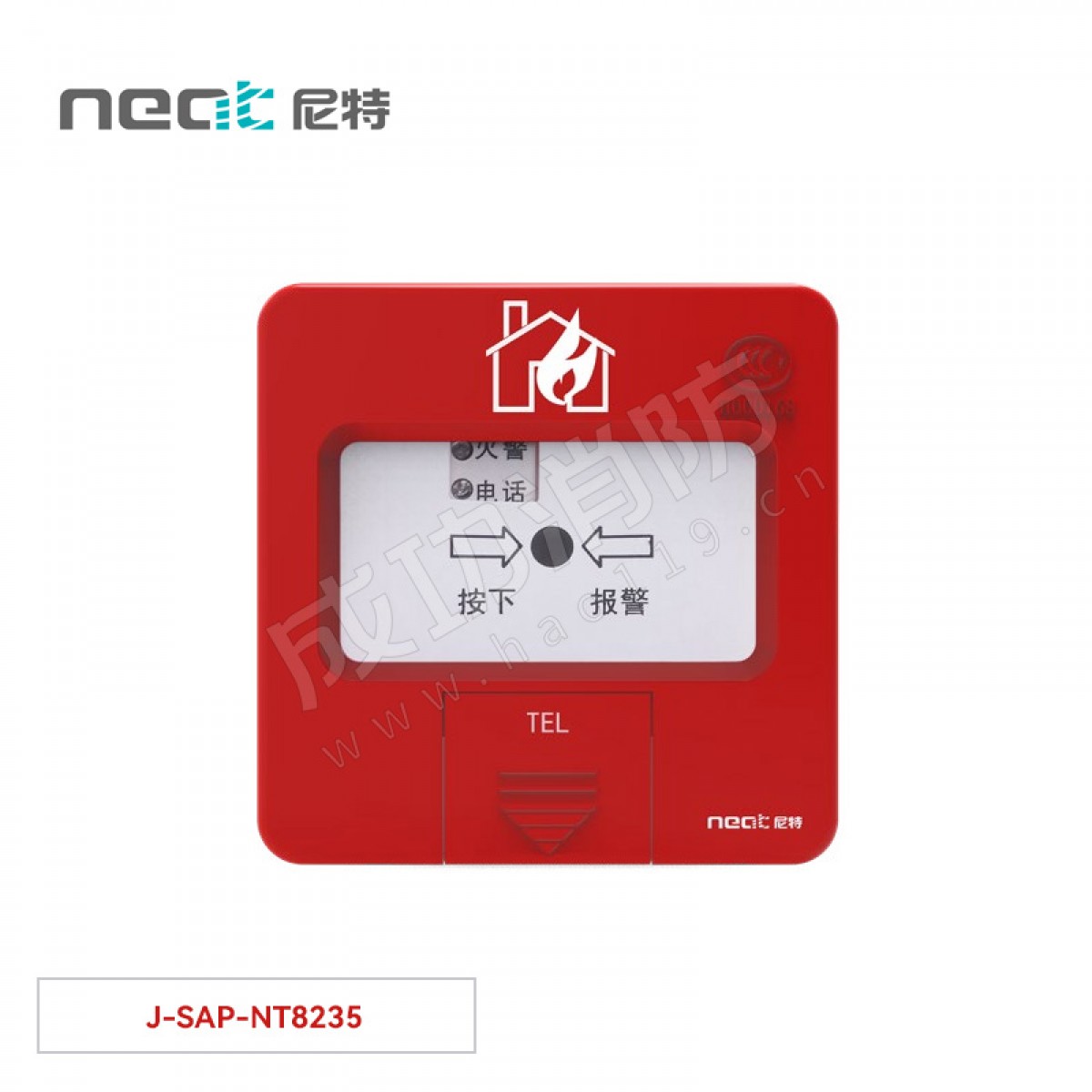 尼特  手动火灾报警按钮J-SAP-NT8235