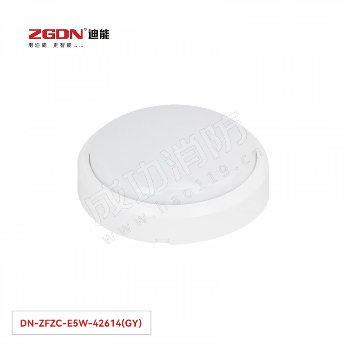 迪能自带电源吸顶灯具(自电集控）DN-ZFZC-E5W-42614(GY)